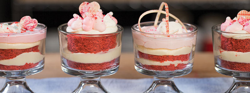 Red Velvet Trifles