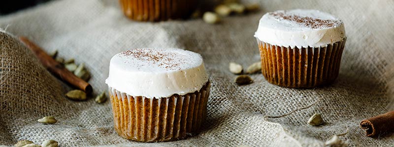 Amoretti Spiced Carrot Cupcakes