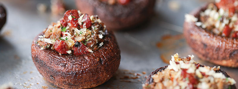 Tiny Stuffed Mushrooms 