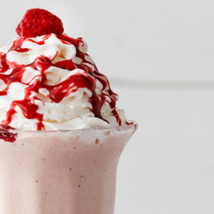 Amoretti White Chocolate Raspberry Milkshake