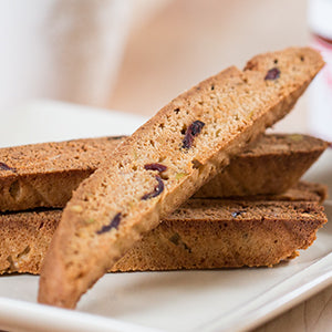 Wild Strawberry Champagne Biscotti