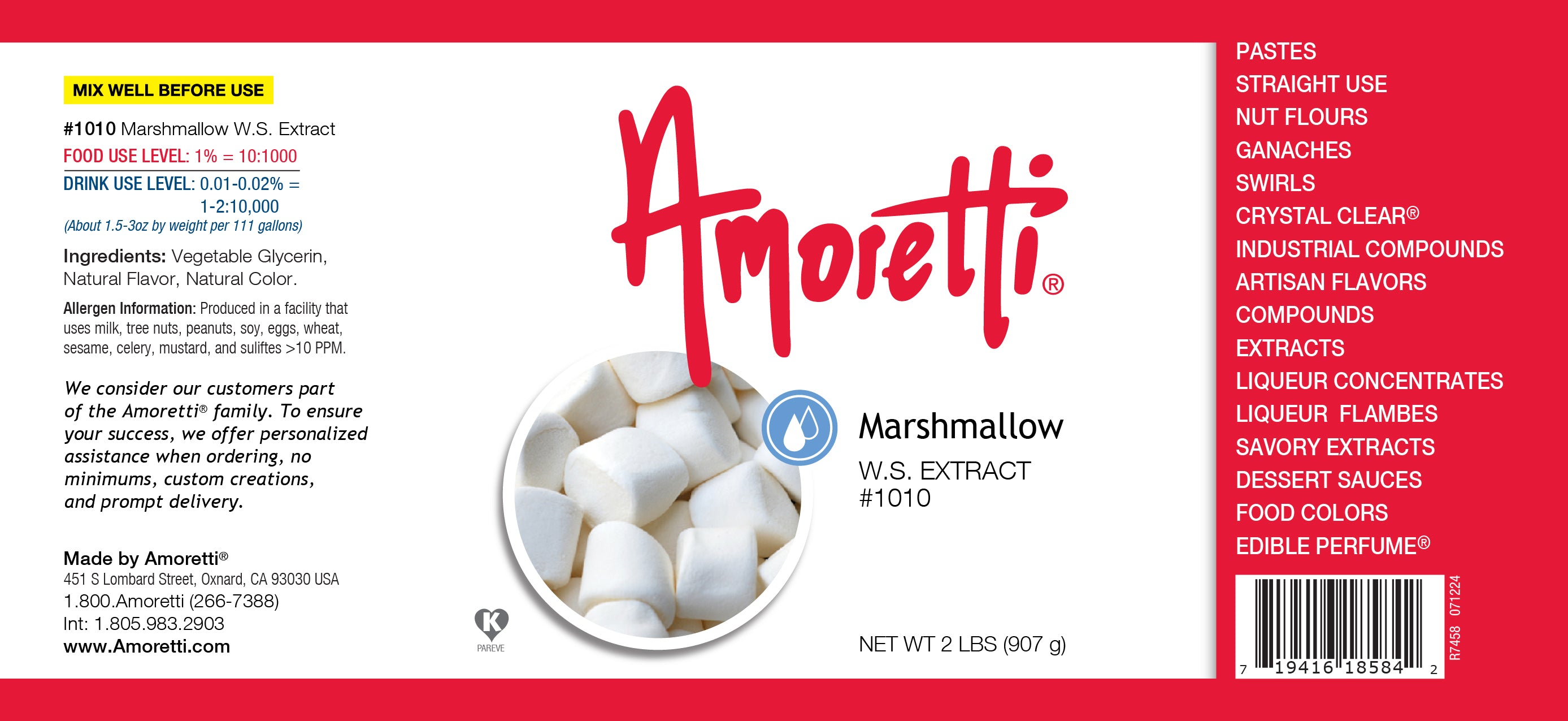 Marshmallow Extract Water Soluble