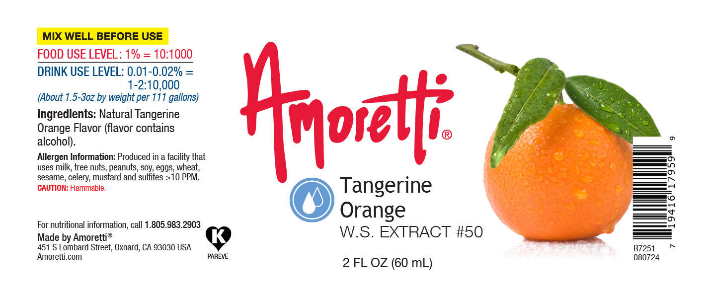 Tangerine Orange Extract Water Soluble