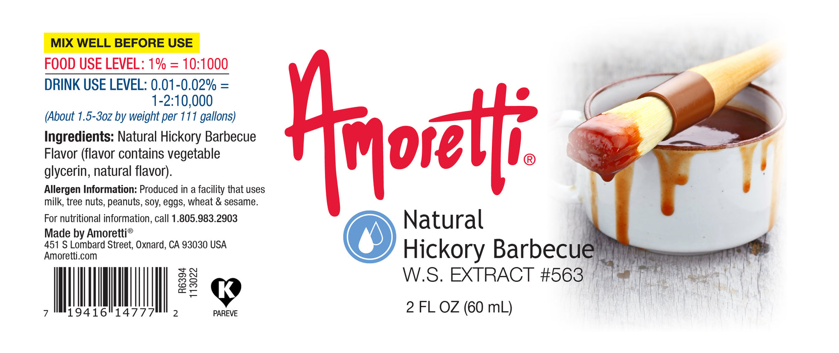 Natural Hickory Barbecue Extract Water Soluble