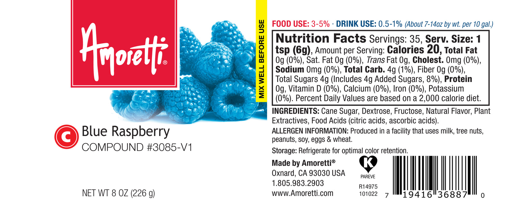 Blue Raspberry Compound