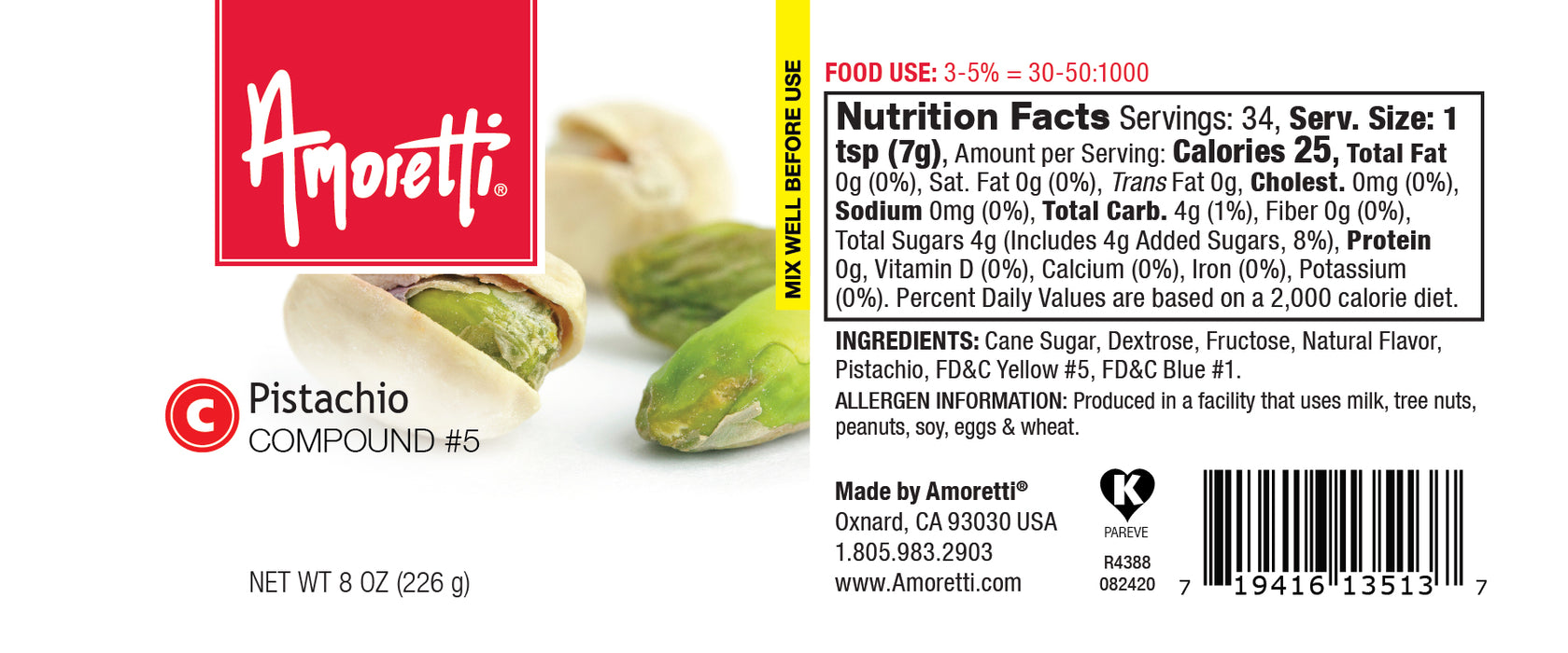 Pistachio Compound