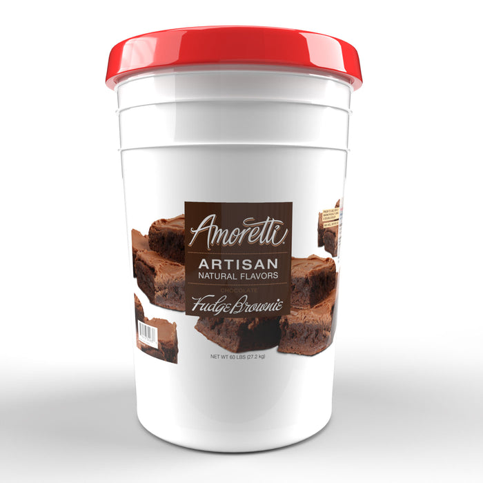 Natural Chocolate Fudge Brownie Artisan Flavor