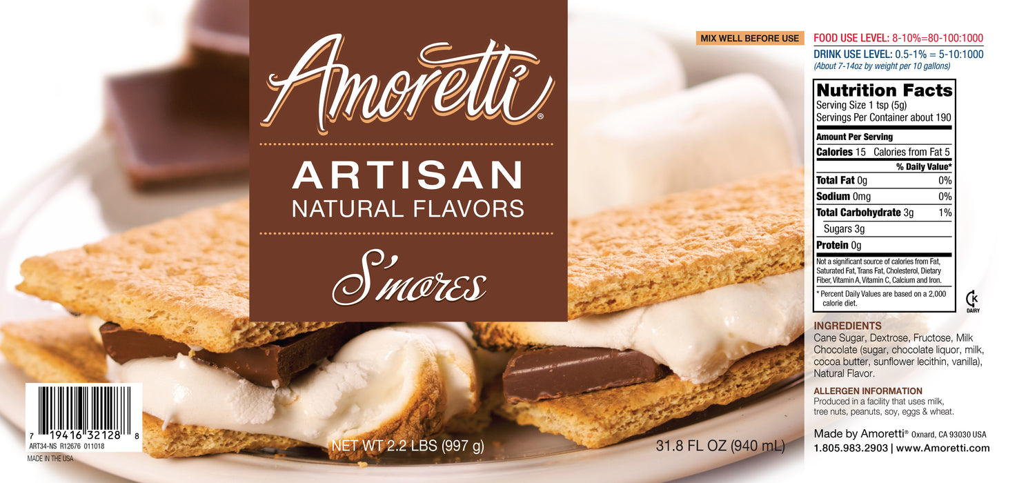 Natural S'mores Artisan Flavor