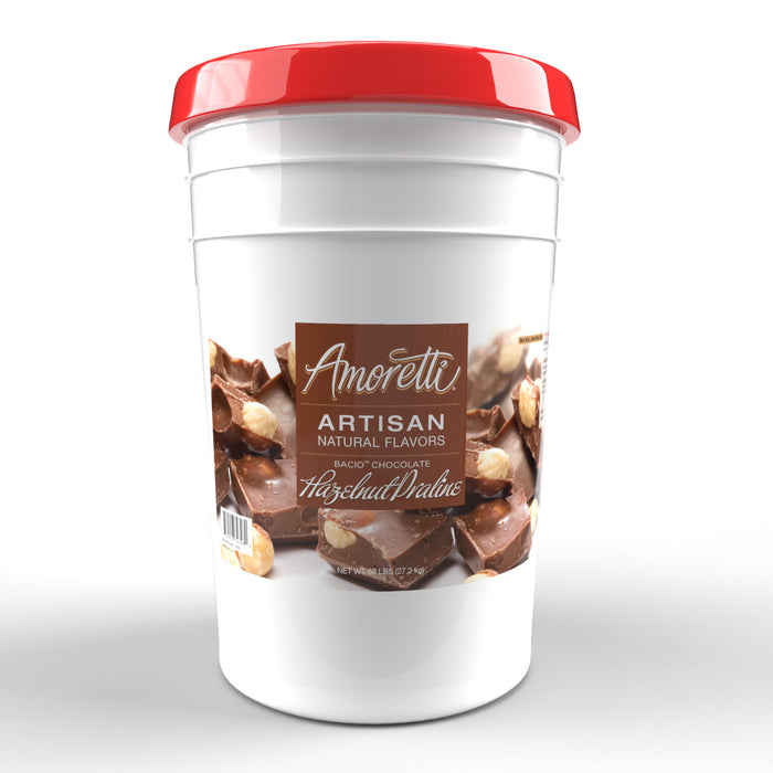 Natural Bacio Chocolate Hazelnut Praline Artisan Flavor