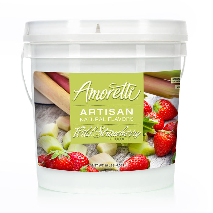 Natural Wild Strawberry Rhubarb Artisan Flavor