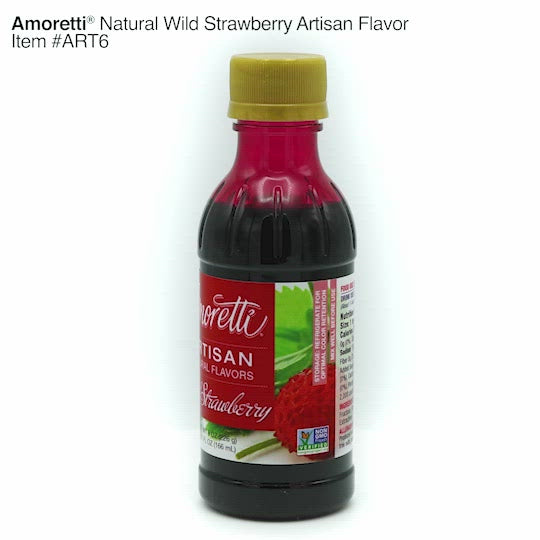 Natural Wild Strawberry Artisan Flavor