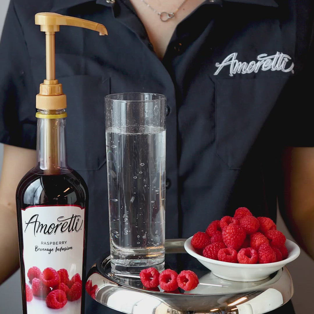 Raspberry sparkling water recipe